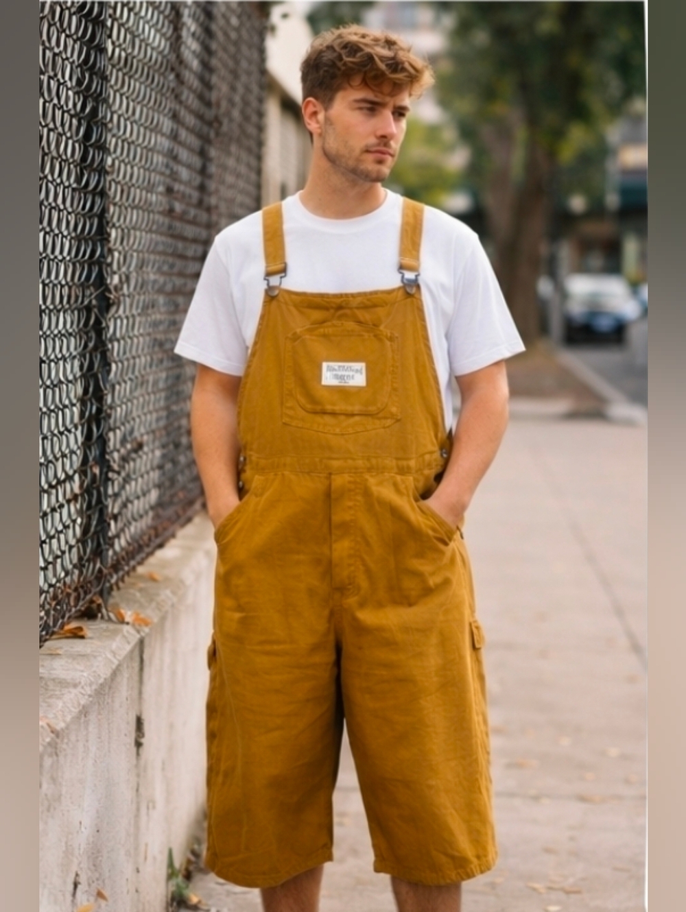 HONOR THE GIFT - B-summer Short Overalls Mens Sz 38
